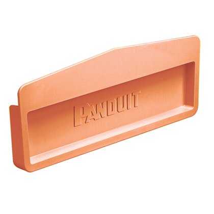 12 x 4 uç kapağı kanal veya bağlantı parçaları açık uçları kapatılması için kullanılan uydurma. Hiçbir bağlantı gereklidir. Push-on kurulum, Orange.