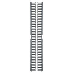 Parmak Parantez Takımı, 800W 45RU Net-Ayet dolapları raylarına ataşeler, siyah