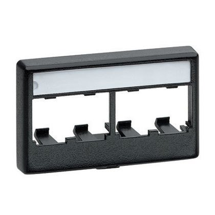 endüstri standardı açılması için Mini Com modüler mobilya aynası, dört Mini Com® Modülleri kabul eder. etiket ve etiket kapağı dahildir. Elektrik Fildişi.