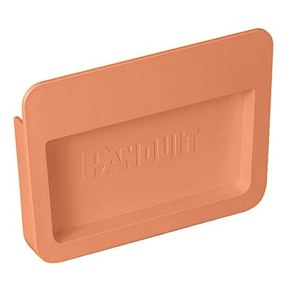 6 X 4 uç kapağı kanal veya bağlantı parçaları açık uçları kapatılması için kullanılan uydurma. Hiçbir bağlantı gereklidir. Push-on kurulum, Orange.