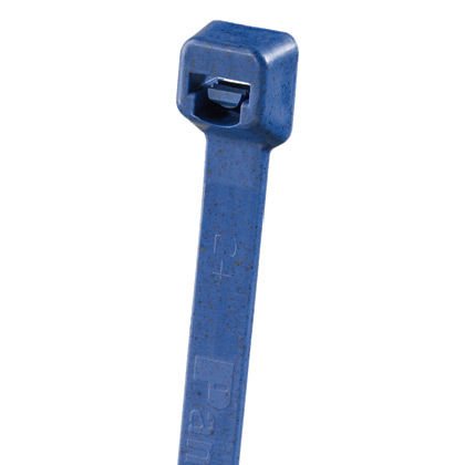 Tüm-Ty® kilitleme bağlantı, hafif-ağır kesiti, 14.4 (366mm), metal tespit polipropilen, koyu mavi.