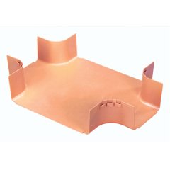 12x4 kanalı ve / veya bağlantı parçaları takılır, iki 6x4 çıkışı olan yatay bir dört yollu çapraz kesişme noktasında oluşturmak için kullanılır. İsteğe bağlı bölünmüş kapak FRFWCSC12W6OR kabul eder.