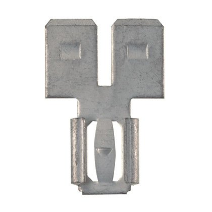 Metalik pirinç çiftlerde titreşime dayanıklı bağlantı kesme adaptörü iki dişi parçalar ve 0.250 x 0.032 (6.3 x 0.8 mm) boyutlandırıldığı bir Erkek parça. Adaptör geniş uzun (20.8 mm) ve 0.57'' 0.82'' (14.5 mm). Bu kalay kaplı, yalıtılmamış ve bottl gelir