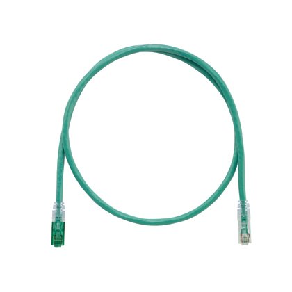 Anahtarlı, Kategori 6, diğer ucunda bir ucunda TX6 ™ PLUS Anahtarlı Modüler Plug and TX6 ™ PLUS Olmayan Anahtarlı Modüler Plug, Green, 7 metre ile UTP ara kablosu.