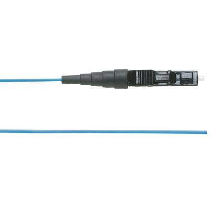 OM3, 1 lif, 900um tamponlu fiber LC için helezon modlu simpleks helezon, (bir LC bir ucunda bağlayıcı ve diğer uçta da açık) 1 metre