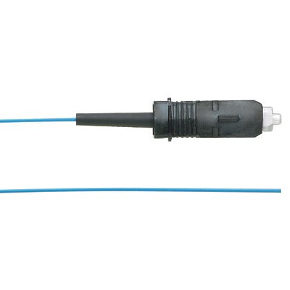 OM3 1 lif, helezon, 900um tamponlu fiber, yama kablosu, bir ceket SC, (bir uçta bir SC bağlantı ve diğer ucunda açık), Standart IL Su, 1 metre