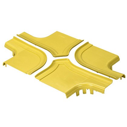 Dört yönlü çapraz uydurma FRFWC12X4W4BL için opsiyonel bölünmüş kapağı. Snap-on özelliği kapak yüklenmiş ve gerekli hiçbir araçlarıyla çıkarılmasını sağlar. kolay eklemek için erişim veya kaldırma kablolar için 3/4 (19mm) açıklığı radyal oluşturur.