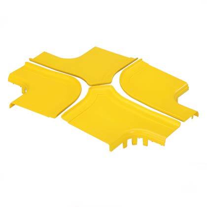 Dört yönlü çapraz uydurma FRFWC12X4W6YL için opsiyonel bölünmüş kapağı. Snap-on özelliği kapak yüklenmiş ve gerekli hiçbir araçlarıyla çıkarılmasını sağlar. kolay eklemek için erişim veya kaldırma kablolar için 3/4 (19mm) açıklığı radyal oluşturur.