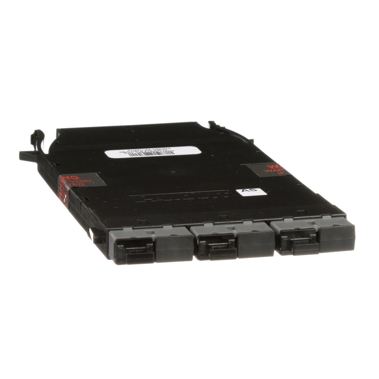 OM4 Fiber, Ultra Düşük kaybı, 24 lifler Toplam, Ön Erkek MPO, Arka Erkek MPO, Yöntem A Bağlantı ile HD Flex Koyu Fiber Dönüşüm kaset.