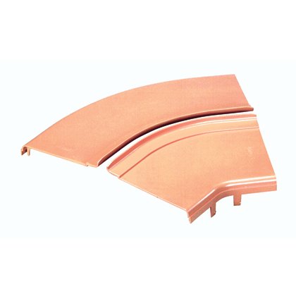 Yatay 45 ° 'lik açı montaj FRH4512X4OR için isteğe bağlı bölme kapağı. Snap-on özelliği kapak yüklenmiş ve gerekli hiçbir araçlarıyla çıkarılmasını sağlar. radyal oluşturur kolay erişim için 3/4 (19 mm) açıklık eklemek veya kaldırır kablolar için.