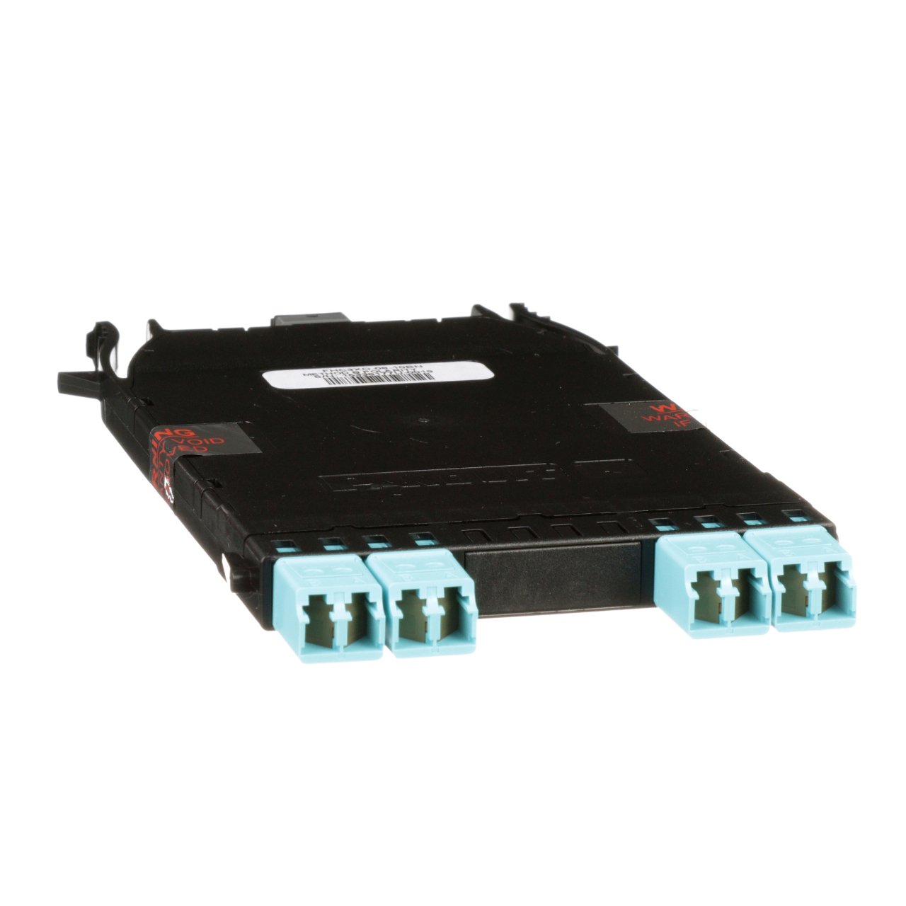 4 Dubleks LC 1 MPO ile OM3 HD Flex koparma Kaset (Dupleks optik paralel), Metot B polarite ile optimize kaybı.