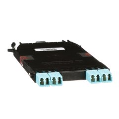 4 Dubleks LC 1 MPO ile OM3 HD Flex koparma Kaset (Dupleks optik paralel), Metot B polarite ile optimize kaybı.
