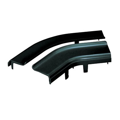 Yatay 45 ° 'lik açı montaj FRH454X4BL için isteğe bağlı bölme kapağı. Snap-on özelliği kapak yüklenmiş ve gerekli hiçbir araçlarıyla çıkarılmasını sağlar. kolay eklemek için erişim veya kaldırma kablolar için 3/4 (19 mm) açıklığı radyal oluşturur.