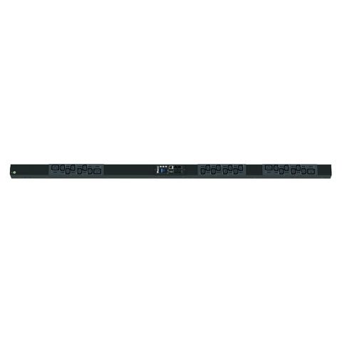 SmartZone ™ G5 başına Çıkışı (MSPO Seri) 60.309 2P + E 6h 16Aplug ve önlemler 58,661 ''U x 2.047'' W x 2.1 PDU, 16 tek bir faz, 230V, (20), C13 ve (4) C19 kapları, IEC Raf Anahtarlı İzlenen ''D (1491mm x 50.8mm x 53.3mm) Renk:. Siyah