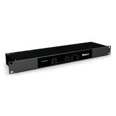 SmartZone ™ ağ geçidi EPA064 dört bağlı güç izleme cihazları, altı çevresel sensörler, iki erişim kontrol portu ve 1 RU mahfaza içinde supply.Housed tek bir IP address.Single gücü sayesinde iki çıkış destekler. Boyutlar: 19.0in x 4.5in x 1.7in