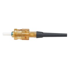 ST2 OM2 900um modlu simpleks fiber optik konnektörü. Siyah Boot. OCTT2 OptiCam lif sonu aracı ile kullanım için.