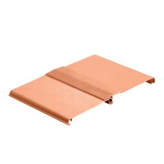 Snap-On opsiyonel kanal FR12X4OR2 için menteşeli kapaklı. yükseklik sınırlı alanlar için aşağı katlanabilir.