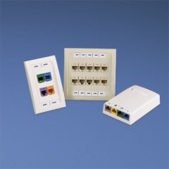 Termal aktarım bileşeni etiketi, 2.61'' , beyaz, H, 4-port, yapıştırıcı olmayan polyester, 2 etiket / satır 1000 adet W 0.35'' x. paket miktarı.