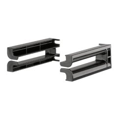 Panduit bükülme yarıçapı kontrol Klip Kiti yönetir ve uygun bükülme yarıçapı kontrol ile güvenli ve erişilebilir bir yol oluşturarak, bağlantı panelleri geçiş gibi kabloları korur. 1 RU, derin (129mm) 5.0in, 2PC.