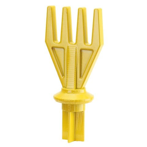 Hızlı Derlemesi Sisteminin için Hızlı Yapı Tel sonu Tutucu. # 10 # 12 gauge tel için uygun, 3 Teller tutar. Renk: Sarı, 25 paket başına