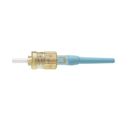900um Aqua Boot ile ST Simplex OptiCam Stil OM3 / OM4 Connector, Doğal Konut Ön Cilalı
