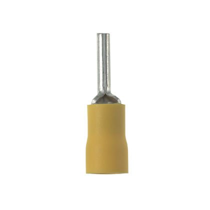 Pim terminal 10, 12 AWG vinil, .55 pim uzunluğu, standart bir paket yalıtılmıştır.