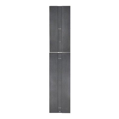 Panduit® PatchRunner® 2 Enhanced Sonu Paneli yöneticileri 84in Panduit PE2V sonu satırda kapalı kapatarak bir profesyonel, temiz bir estetik sağlar. 45RU, Siyah, 1 adet.