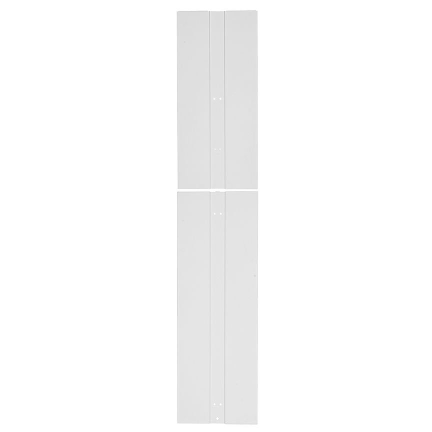Panduit® PatchRunner® 2 Enhanced Sonu Paneli yöneticileri 96in Panduit PE2V sonu satırda kapalı kapatarak bir profesyonel, temiz bir estetik sağlar. 52RU, Beyaz, 1 adet.