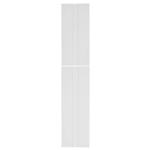 Panduit® PatchRunner® 2 Enhanced Sonu Paneli yöneticileri 96in Panduit PE2V sonu satırda kapalı kapatarak bir profesyonel, temiz bir estetik sağlar. 52RU, Beyaz, 1 adet.