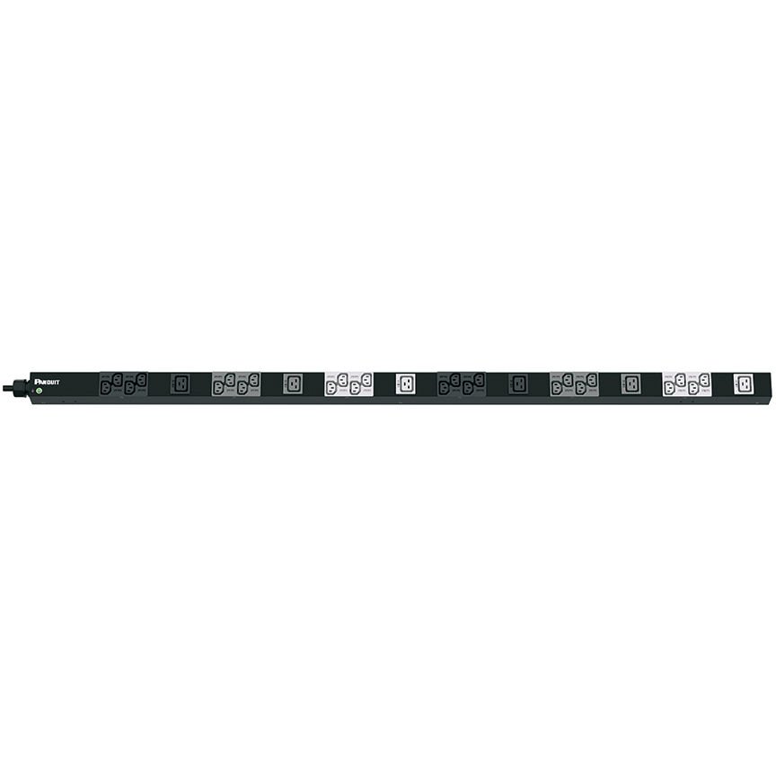 SmartZone ™ G5 Temel PDU - 16A, 415V dikey 3 Faz WYE PDU (24), 13 (6) C19-C13 kaplar, IEC 60.309 3P + N + E 6H 16A fişli bir 10' (3m) güç kablosu, ve önlemlerine sahiptir 58.7 ''U x 2.0'' W x 2.1'' D (1491mm x 50.8mm x 53.3mm) CE sertifikası ile uyumlu Re