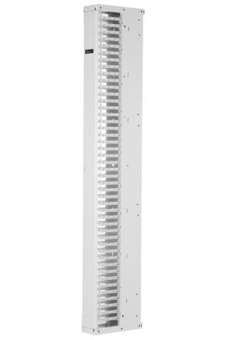 Panduit® Patchrunner® 2 Enhanced Dikey Kablo Yöneticisi çiftleri ultra yüksek yoğunluklu yeteneği ve eşsiz Sıfır RU yama özelliği ile çok yönlülük. kısmen monte edilmiş yöneticisi kolay bir kurulum ile dağıtım hızlandırmaya yardımcı olur. Aziz, Tek Tarafl