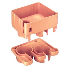 1.5 (38 mm) çapında bölünmüş oluklu boru, bir ya da iki parçaya yol kablo için kullanılır. 4x4 FiberRunner® Fitting ile kullanılacak bağlantı gerektirir. Herhangi 4x4 FiberRunner® Fitting, Orange ile kullanılır.