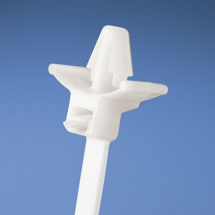 Tüm-Ty® serbest bırakılabilir kanat itme bağı, standart bir kesite, 5.1 (130mm) uzunluğu, naylon 6.6, doğal monte edin.