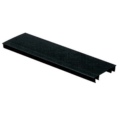 Menteşeli kanalı kapağı, 1,5 W siyah 6' uzunluğu, PVC, x.