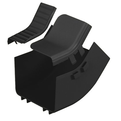 6x4 kanalına bağlandığı ve / veya bir düz yatay bir hareket 45 ° yukarı doğru açı oluşturmak için uygundur. Düz bir yatay vadede değişimi seviyesine dışında dikey 45 ° açı uydurma FROV456X4BL ile kullanılır. Bölünmüş kapağı içerir.