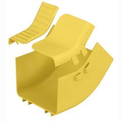 6x4 kanalına bağlandığı ve / veya bir düz yatay bir hareket 45 ° yukarı doğru açı oluşturmak için uygundur. Düz bir yatay vadede değişimi seviyesine dışında dikey 45 ° açı uydurma FROV456X4YL ile kullanılır. Bölünmüş kapağı içerir.