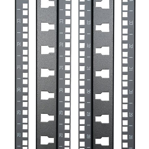 42 RU Kabine için N-Type Ön ve Arka Kafes Nut Ekipmanları Ray Seti