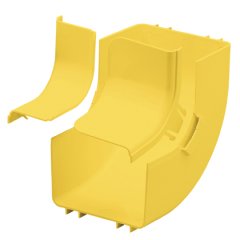 6x4 kanalı ve / veya bağlantı parçaları için bağlanan bir düz yatay bir mesafeden bir 90 ° yukarı doğru bir açı oluşturmak için kullanılır. Düz bir yatay vadede değişimi seviyesine dışında dikey 90 ° açı uydurma FROVRA6X4YL ile kullanılır. Bölünmüş kapağı