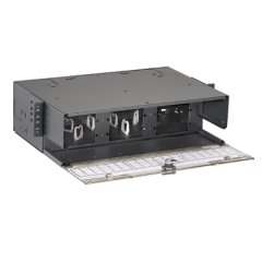 Dokuz FAP veya FMP adaptör panellerine kadar tutar. Sabit bölme tasarımı. Boyutlar: 5.00 W 11.80'' D x ''H 17.16 x'' (127.0mm x 433.3mm x 292.1mm)