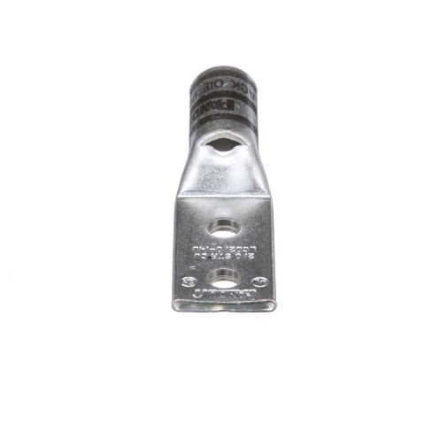 İki delikli, pencere ile standart bir kovan pabucu, 2/0 AWG kablo, 1/4 saplama deliği, .75 delik açıklığı.