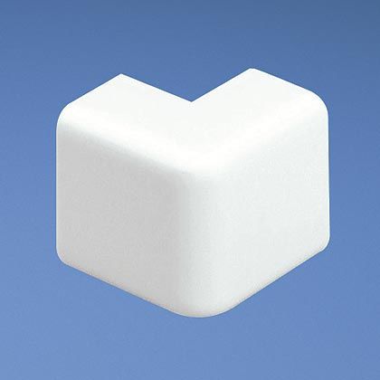 içinde LDPH3 ve LDS3 raceway, Kapalı Beyaz, ABS, Uzunluk 1.05 ile kullanmak için Dış köşe uydurma.