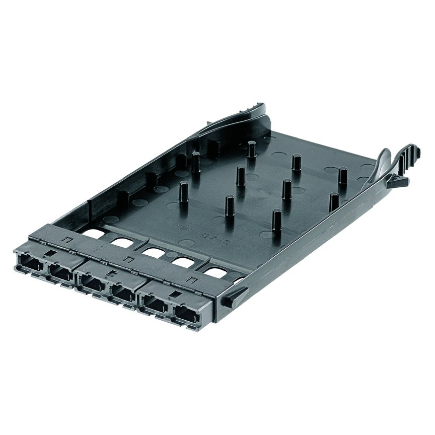 6 portlu B Tipi adaptörüyle HD Flex MPO FAP (Anahtar-up Key-up); Kömür grisi