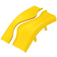 dış dikey 45 ° 'lik açı montaj FROV454X4YL için isteğe bağlı bölme kapağı. Snap-on özelliği kapak yüklenmiş ve gerekli hiçbir araçlarıyla çıkarılmasını sağlar. kolay eklemek için erişim veya kaldırma kablolar için 3/4 (19mm) açıklığı radyal oluşturur.