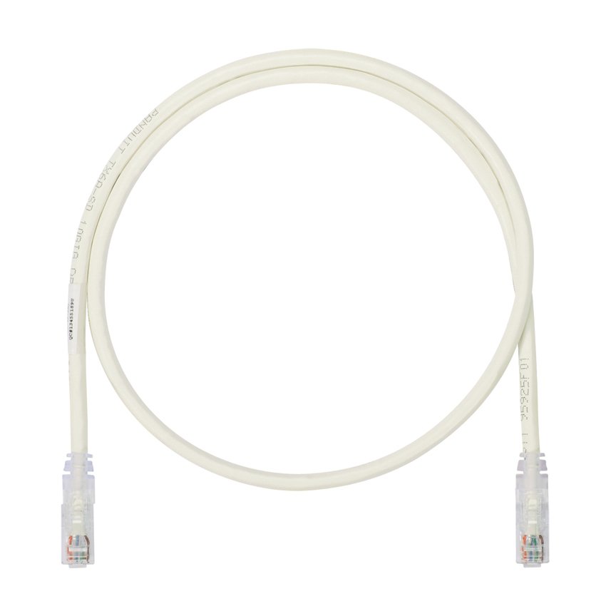 Kategori 6A (SD), her iki ucunda TX6A ™ 10Gig ™ modüler fişli 10 Gb / s UTP LSZH yama çekin.