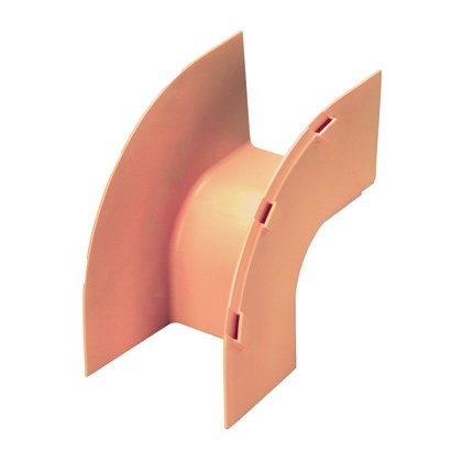 4x4 kanal tabanı ve / veya bağlantı parçaları için bağlanan bir düz yatay bir mesafeden bir 90 ° 'lik dik dönüş aşağı oluşturmak için kullanılır. İsteğe bağlı bölünmüş kapak FROVRASC4OR kabul eder.