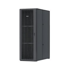 Üst panelde Net-Erişim ™ S-Type Kabine çerçevesi. Tek menteşe ön kapı delikli. Bölünmüş arka kapılar kapı salıncak ayak izi en aza indirmek için ortada açmak delikli. Katı yan panelleri (2), tekerlekler, pou dirsekleri (1 grubu), kafes somun rayları (2 se