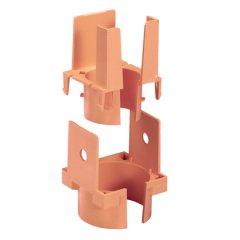 1.5 (38 mm) çapında tek parça halinde yol kablo için kullanılır oluklu boru ayrıldı. Bir 2x2 çıkışınızla Dökülme-Üzeri Kavşağı, 2x2 Fiber Kanal Ek Parçaları ve 2x2 FiberRunner® menteşeli Kanal, Orange ile kullanılır.
