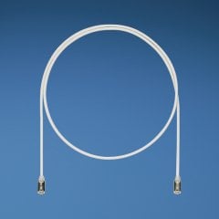 Kategori 6A Performansı, 28AWG, F / UTP Patch Cord, CM / LSZH, Uluslararası Grey, 0.2m.