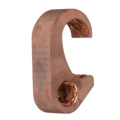 Topraklama ''Şekil 6,'' Stil Bağlayıcı, 1/2 - 5/8 Çubuk (12.7-15.9mm) Ana, miktar 1 ya da 2 Teller 6 sol - 2 Sol (10-35mm2) dokunun