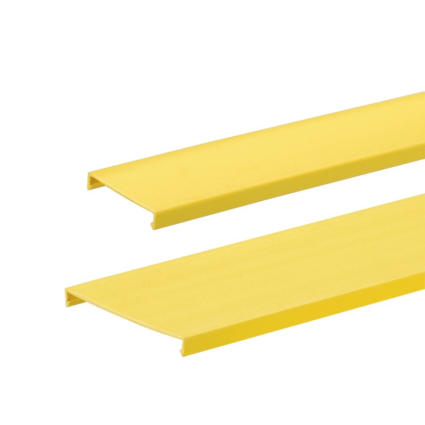 Kanal kapağı, 2 G x 6' uzunluk, PVC, san.